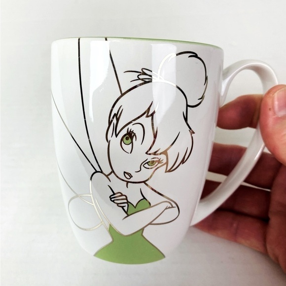 Disney Parks Tinker Bell Attitude Mug W/ Rhinestones 10oz - Picture 1 of 8